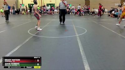 92 lbs Round 4 (6 Team) - Brady Watson, Warhawks vs Gavin Robbins, Henlopen Hammers