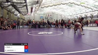 70 kg Round Of 32 - Laken Cook, App State RTC vs Steven Lawrence, Viking Wrestling Club