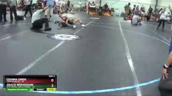 100 lbs Round 3 (6 Team) - Gracie Brradshaw, RPA Martial Arts & Fitness vs Ceanna Owen, Team Palmetto