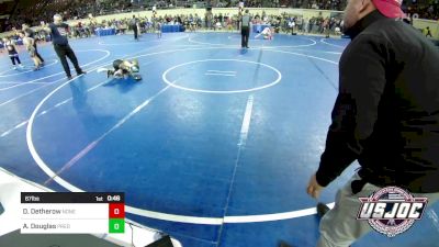 67 lbs Consi Of 8 #2 - Dylan Detherow, None vs Alexander Douglas, Predator Wrestling