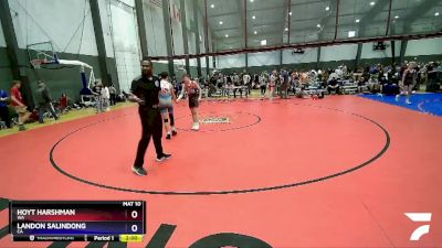 113 lbs Cons. Round 5 - Hoyt Harshman, WA vs Landon Salindong, CA