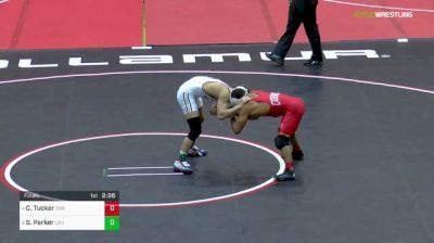 133 lbs Final - Chaz Tucker, Cornell vs Scott Parker, Lehigh