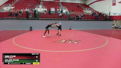 150 lbs Round 5 - Waleed Khairi, NRH Birdville vs Jebb Stone, Katy Jordan