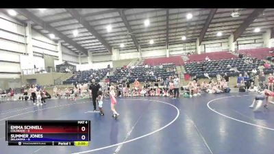 60 lbs Round 1 (8 Team) - Emma Schnell, Colorado vs Summer Jones, Oklahoma