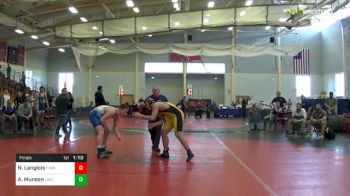 188 lbs Final - Niko Langlois, Timberlane vs Alex Munson, Lincoln