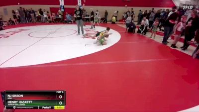 64-66 lbs Round 1 - Nj Sisson, HRA vs Henry Haskett, Junior Bulldogs