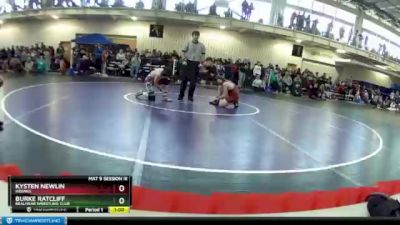 98 lbs Cons. Round 3 - Kysten Newlin, Indiana vs Burke Ratcliff, Bealmear Wrestling Club