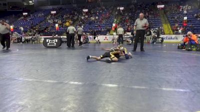 51 lbs Round Of 32 - Garrett Wisniewski, Harborcreek vs Maddox Checkan, South Side