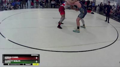 218 lbs Semifinal - Adrian Curiel, Nebraska vs Garrett Roelfs, Nebraska