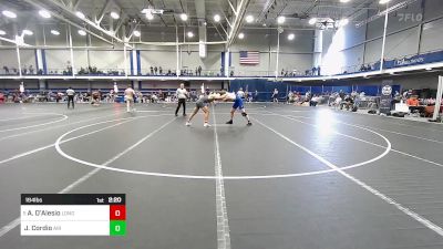 184 lbs Round Of 16 - Anthony D'Alesio, Long Island U vs Joshua Cordio, Air Force Academy