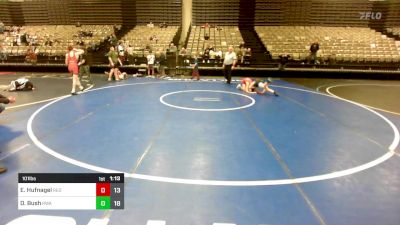 101 lbs Rr Rnd 4 - Eddie Hufnagel, Red Nose WC vs Derek Bush, Roundtree Wrestling Academy Blue