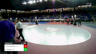 106 lbs Round Of 32 - Jude Grammatico, Fairfield Warde vs Ezekiel Vargas, Minnechaug