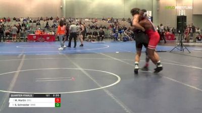 184 lbs Quarterfinal - Myles Martin, Ohio State University vs Steven Schneider, Binghamton University