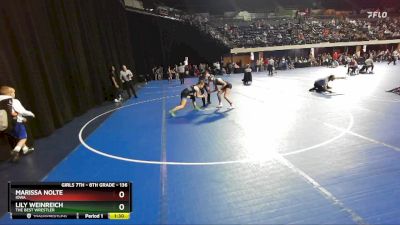 136 lbs Quarterfinal - Marissa Nolte, Iowa vs Lily Weinreich, The Best Wrestler