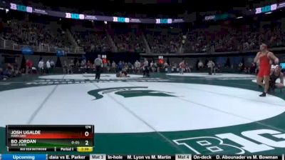 174 lbs Round of 16 - Josh Ugalde, Maryland vs Bo Jordan, Ohio State