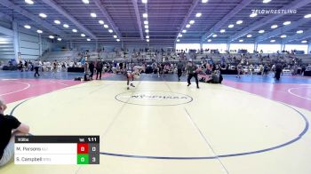 113 lbs Round Of 32 - Mason Parsons, Illinois Menace Thunder vs Sean Campbell, Steller Trained Gold