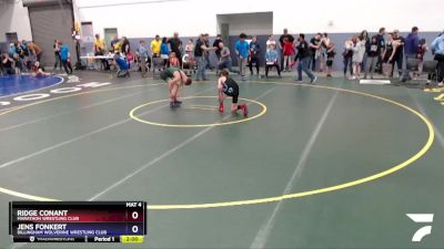 102 lbs X Bracket - Jens Fonkert, Dillingham Wolverine Wrestling Club vs Ridge Conant, Marathon Wrestling Club