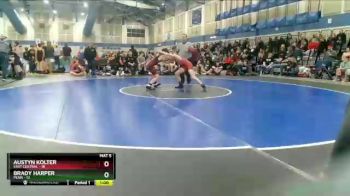 102 lbs Semis (4 Team) - Austyn Kolter, East Central vs Brady Harper, Penn