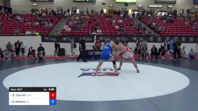 92 kg Rnd Of 16 - Sean Carroll, Kansas City Training Center vs Gabe Sollars, Indiana RTC