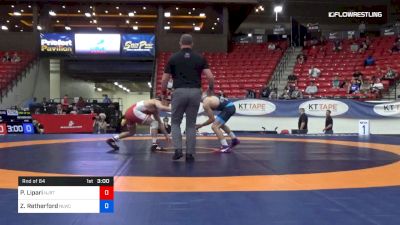 65 kg Rnd Of 64 - Peter Lipari, NJRTC vs Zain Retherford, Nittany Lion Wrestling Club