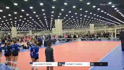 Lex United 17 Adidas vs Ku'ikahi 17 wahine - 2022 JVA World Challenge presented by Nike - Expo Only