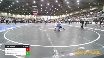 125 lbs Consi Of 64 #2 - Elijah McKay, Silver State Wrestling Academy vs Logan Struthers, Clovis