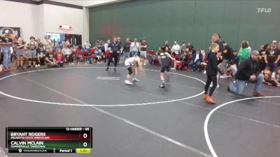 85 lbs Round 2 - Calvin Mclain, Summerville Takedown vs Bryant Rogers, Palmetto State Wrestling