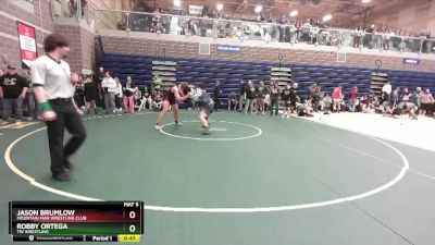 200/235 Cons. Semi - Robby Ortega, TW Wrestling vs Jason Brumlow, Mountain Man Wrestling Club