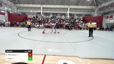 190 lbs Consolation - Sebastian Rodriguez, St. John's School vs Jackson Peak, St. Paul's School