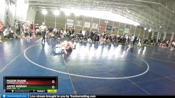 92 lbs Round 1 (4 Team) - Hayes Ingram, Bear Cave vs Mason Shank, Warriors Of Christ