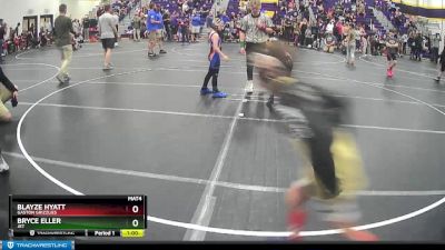 64 lbs Round 2 - Blayze Hyatt, Gaston Grizzlies vs Bryce Eller, Jet