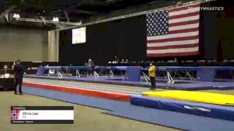 Olivia Lee - Tumbling, 3TI - 2021 USA Gymnastics Championships