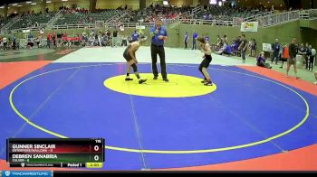 115 lbs Round 2 (4 Team) - Debren Sanabria, Culver vs Gunner Sinclair, Enterprise/Wallowa