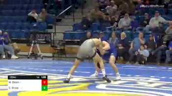 133 lbs Caleb Gross, SDSU vs Michael Dolan, WV