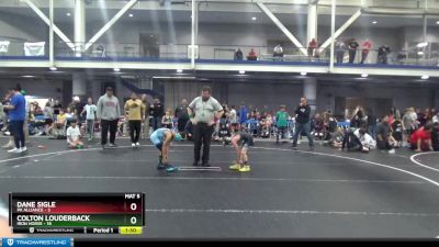 68 lbs Round 5 (8 Team) - Colton Louderback, Iron Horse vs Dane Sigle, PA Alliance