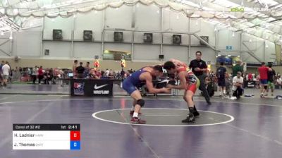 74 kg Consi Of 32 #2 - Hunter Ladnier, Harvard vs Jeremy Thomas, OklahomaRTC