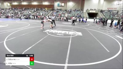 106 lbs Round Of 16 - Justin Osburne, Redwood WC vs Lucca Villa, TW Wrestling