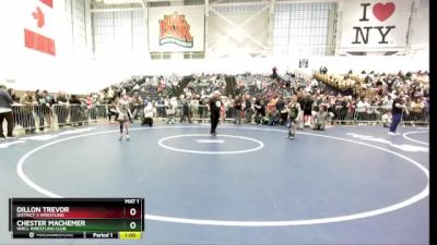 75 lbs Cons. Round 5 - Chester Machemer, WRCL Wrestling Club vs Dillon Trevor, District 3 Wrestling