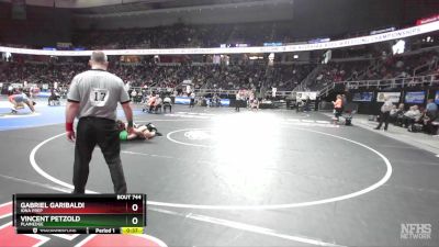 I-285 lbs Cons. Round 4 - Vincent Petzold, Plainedge vs Gabriel Garibaldi, Iona Prep