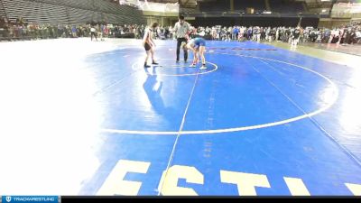 120 lbs Round 1 - Kamiah Gaerlan, Thunder Mountain Wrestling Club vs Claire Hume, Blaine Barracudas Wrestling Club