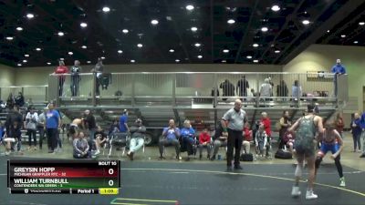 107 lbs Round 4 (6 Team) - Greysin Hopp, Michigan Grappler RTC vs William Turnbull, Contenders WA Green