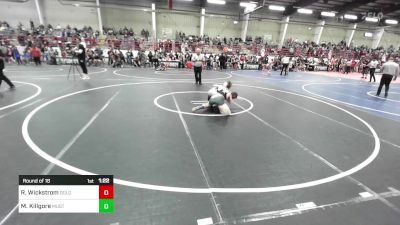 123 lbs Round Of 16 - River Wickstrom, Dolores Bears vs Marcus Killgore, Mustangs WC