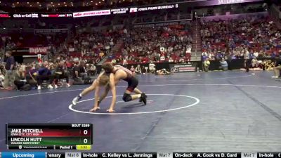 3A-138 lbs Cons. Round 2 - Lincoln Hutt, Waukee Northwest vs Jake Mitchell, Iowa City, City High