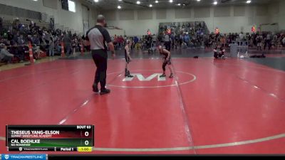 45 lbs Semifinal - Theseus Yang-Elson, Summit Wrestling Academy vs Cal Boehlke, No Nonsense