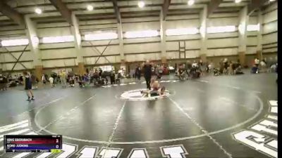 105 lbs Round 2 - King Ebersbach, CA vs Kord Judkins, UT