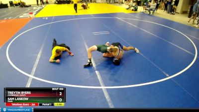 170 lbs Cons. Round 2 - Treytin Byers, Cambridge-Isanti vs Sam Lankow, Park