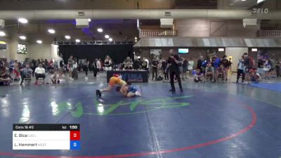 44 kg Cons 16 #2 - Eric Bice, Legends Of Gold Las Vegas vs Lincoln Hemmert, Western Colorado Wrestling Club