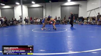 114 lbs Semis & 1st Wrestleback (8 Team) - Isaiah Archuleta, Colorado Red vs Drayton (Ray Ray) Johnson, South Carolina