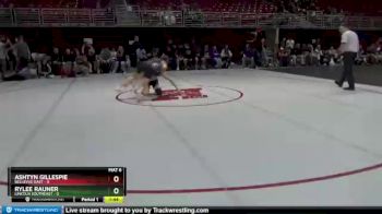 132 lbs Round 5 (8 Team) - Rylee Rauner, Lincoln Southeast vs Ashtyn Gillespie, Bellevue East