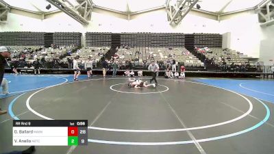 106 lbs Rr Rnd 9 - Gabriel Ballard, Mat Assassins vs Vincenzo Anello, M2TC Red